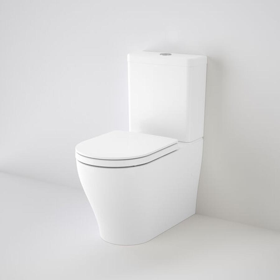 Caroma Luna Plus CleanFlush® Wall Faced Close Coupled Toilet Suite (Back Entry) 844840W