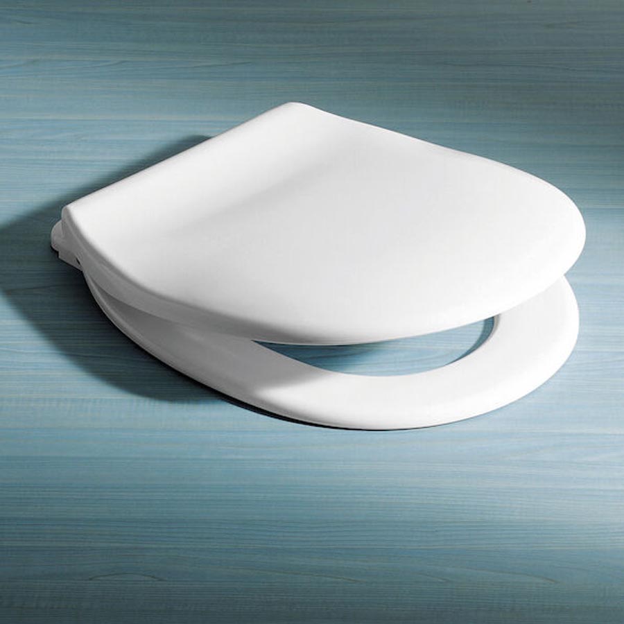 Caroma Trident Seat - White with GermGard® 301104W_IMG2