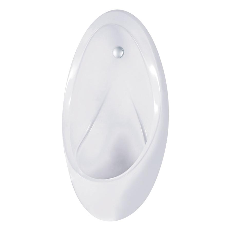 Fienza Isabella Single Stall Urinal Kit, Gloss White with Zip® FlushMaster® K3040Z
