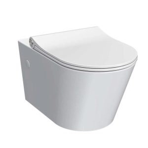 Parisi Linfa Wall Hung Toilet Pan Rimless (Including Pressalit Seat) PN78P