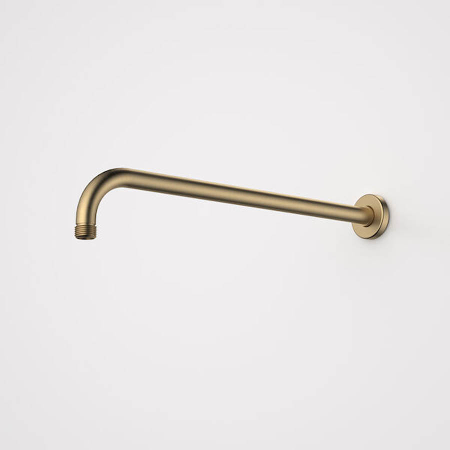 Caroma Urbane II 415mm Right Angled Shower Arm Brushed Brass_99641BB