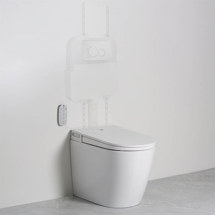 Argent Evo Wall Faced Smart Toilet System AF42IN38WB_IMG1