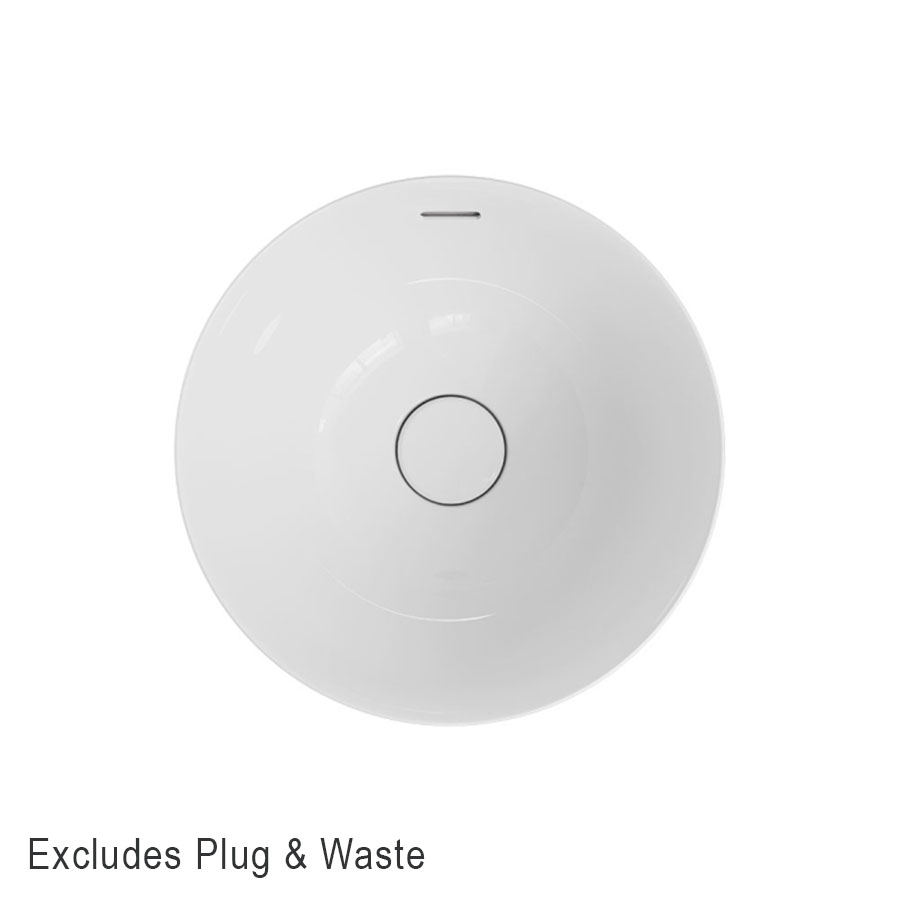 Fienza Aluca Round Semi-Inset Basin Gloss White RB532_IMG2